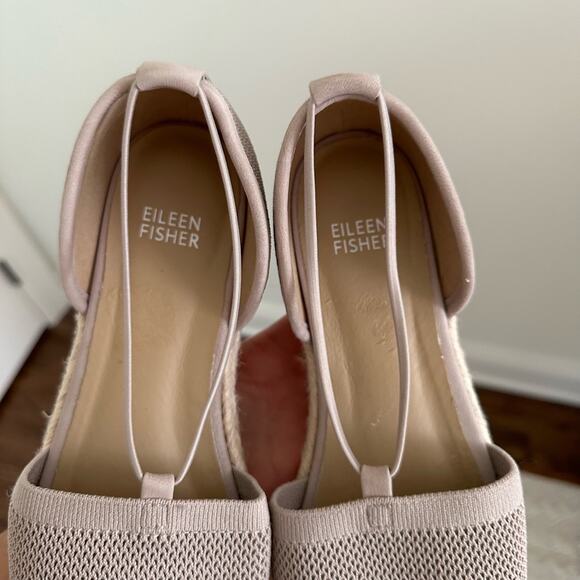 Eileen Fisher Magma Melange Stretch Espadrille Sandals 8.5 - Picture 5 of 7